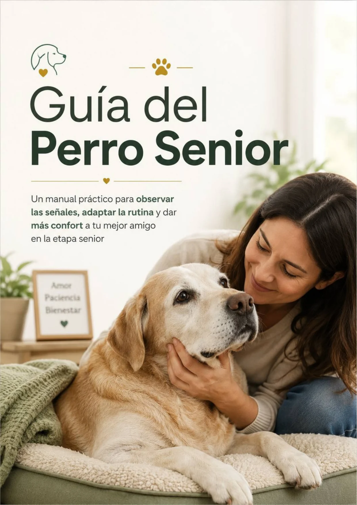 Portada de la Guía del Perro Senior