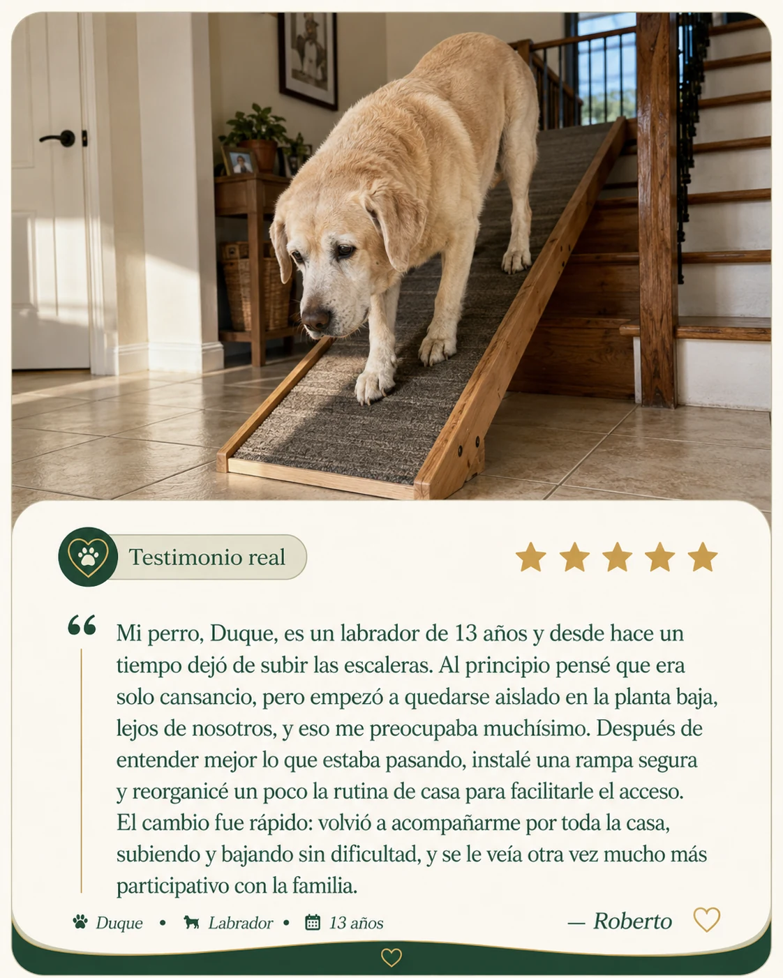 Testimonio de Roberto sobre Duque